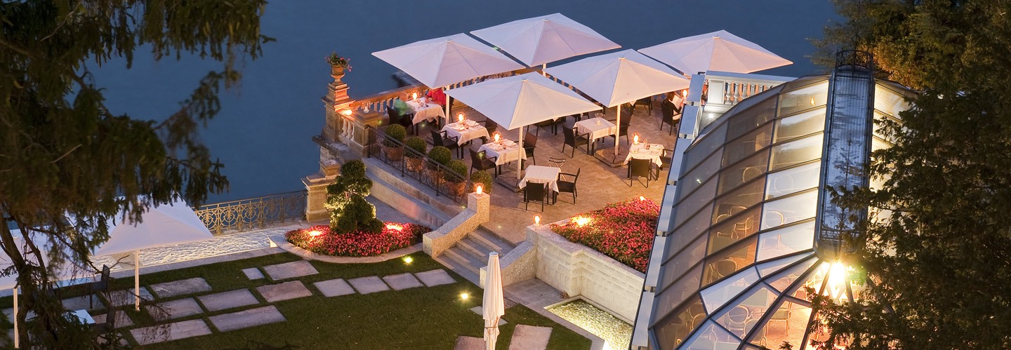 Luxury spa resort 5 star lake como castadiva resort Casta diva resort como